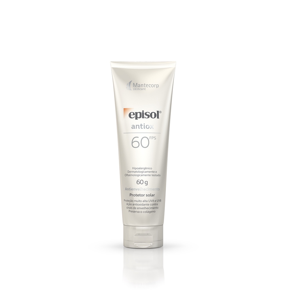 Protetor Solar Facial Episol Antiox Fps 60 60g | Shopee Brasil