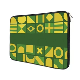 Capa Case Notebook 15.6 Personalizado Simbolos Brasil