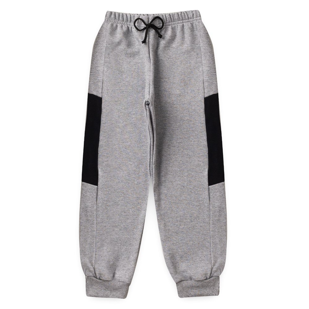 Calça Em Moletom Com Recorte