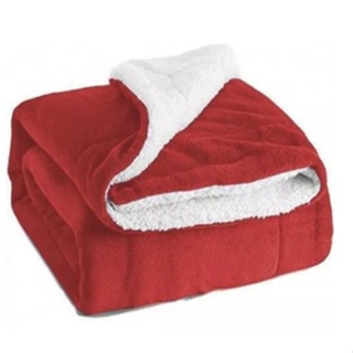 Cobertor Para Bebê Manta Soft Com Sherpa Medindo 0,90x1 Metro