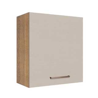 Armário de Cozinha Aéreo 60 cm 1 Porta Rustic/Crema Agata Madesa em Oferta na Shopee