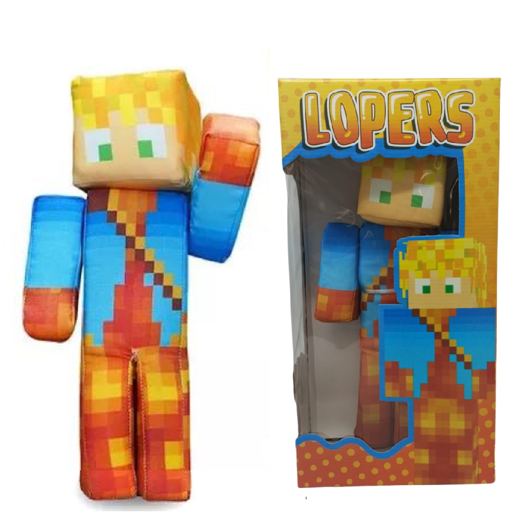 Bonecos De Pelúcia 18-60cm Minecraft Creeper Enderman Lobo