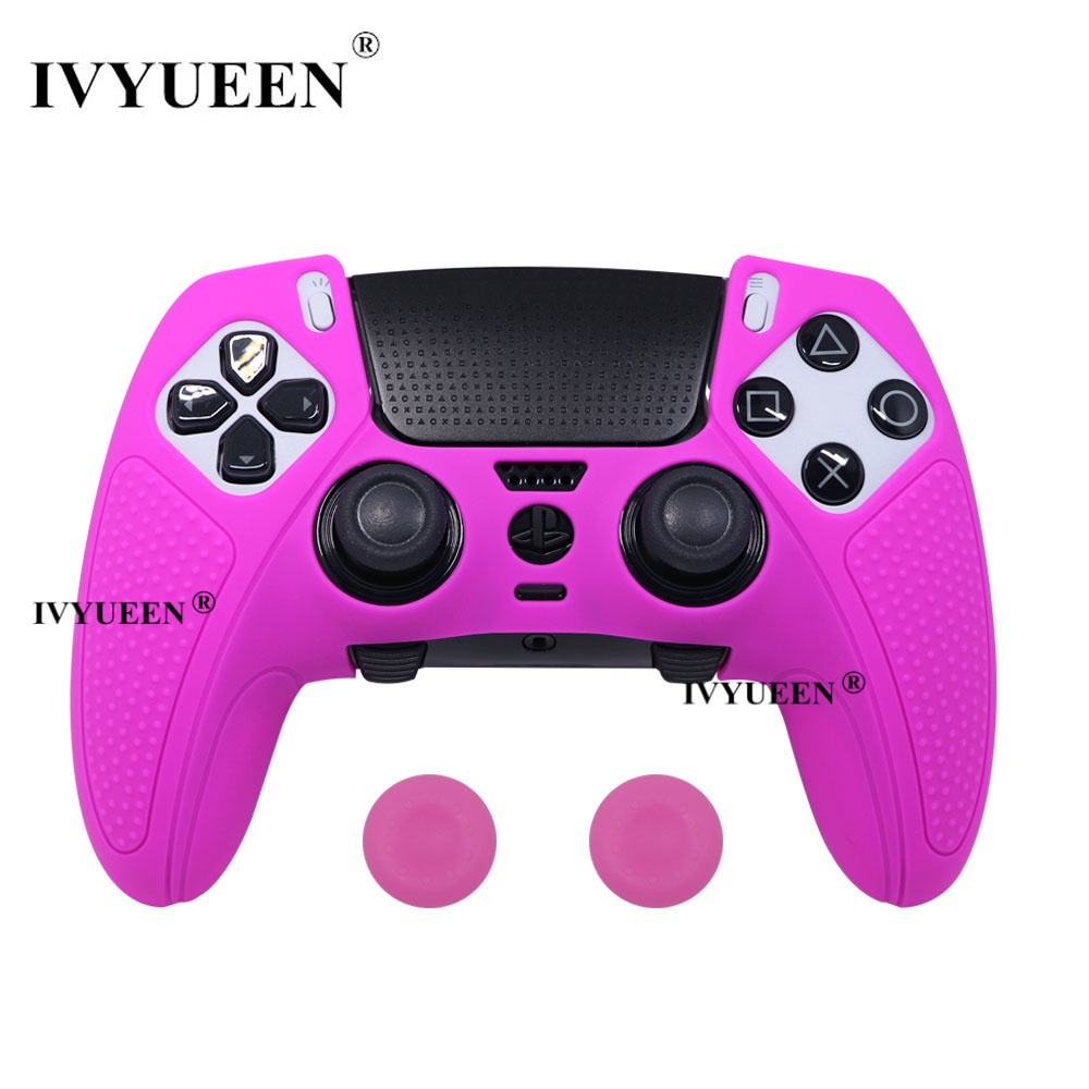 Ivyueen Pele Protetora Antiderrapante Para Playstation Ps Dualsense Edge Controlador Sem Fio