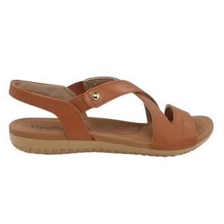 Sandália Rasteira Couro usa conforto em Oferta na Shopee