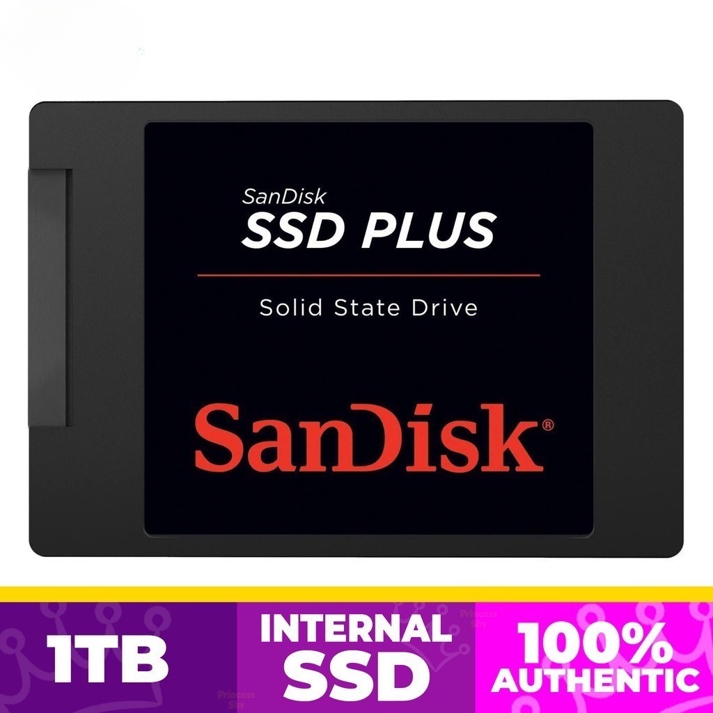 SanDisk SSD PLUS 2TB SSD interno Solid State Drive SDSSDA-1T00 960GB 500G