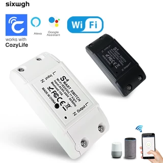 Interruptor Inteligente WiFi Smart switch Suporte Cozy Life App Controle Alexa Google De Voz Doméstico