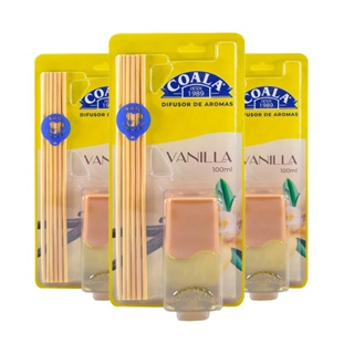 Difusor Coala Aroma Vanilla 3 Unidades de 100ml
