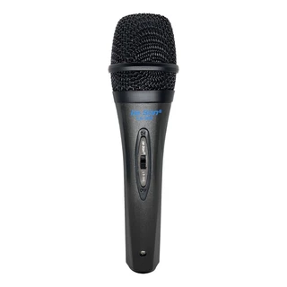 Microfone Com Fio Cardióide Ls300 Dinâmico Preto Leson