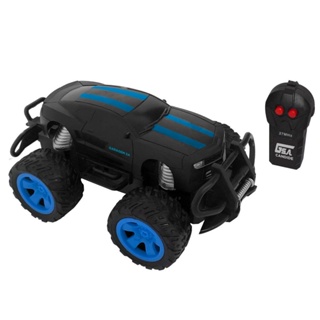 Carrinho Controle Remoto Kamikaze Listra Azul - Candide