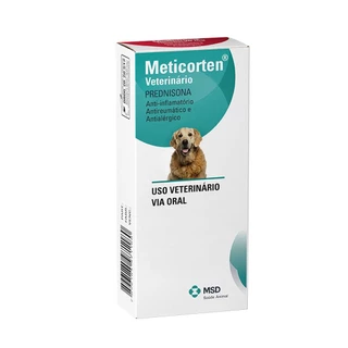 Meticorten 20mg Para Cães com 10 comprimidos