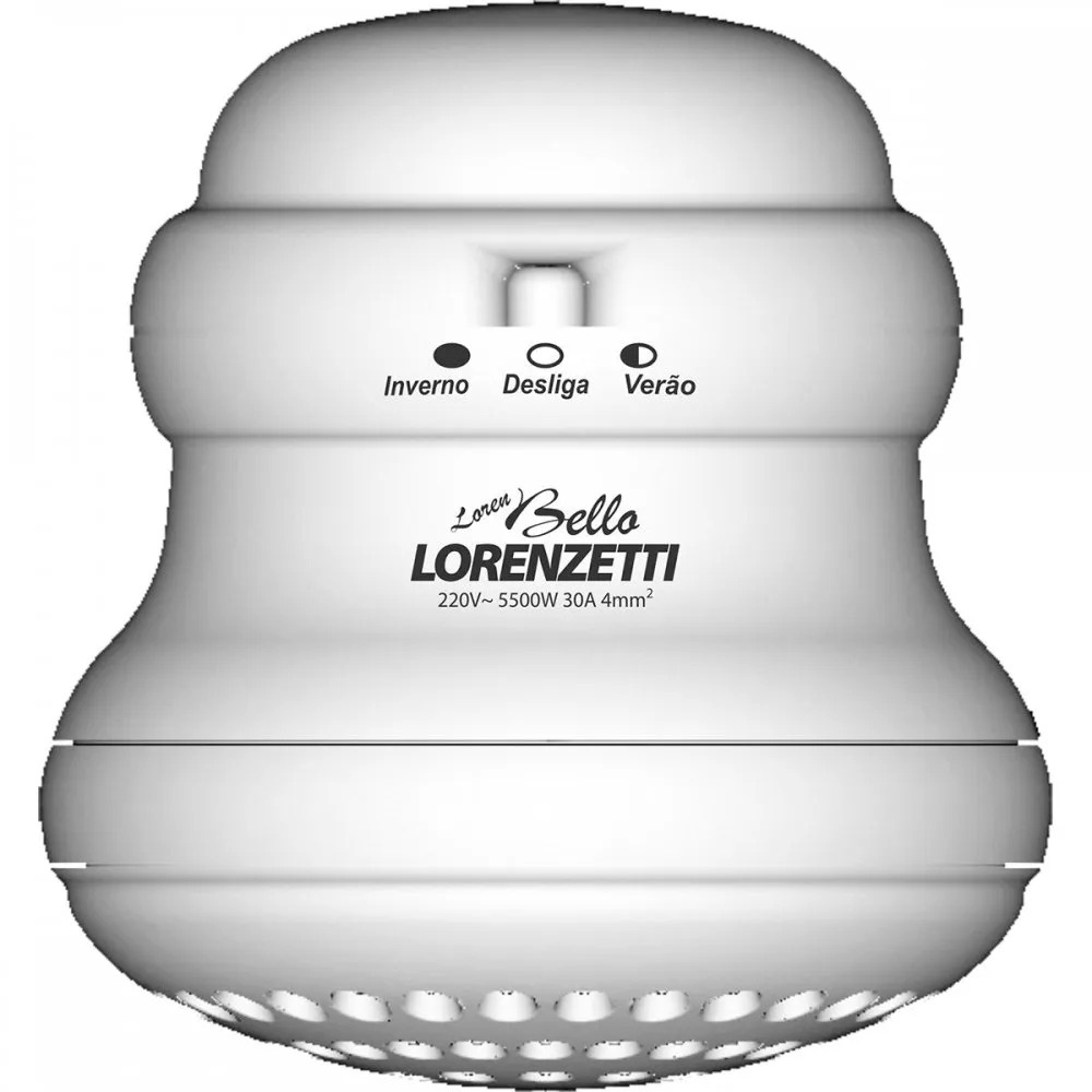Chuveiro Bello Banho Com Haste Lorenzetti 220V 5500W
