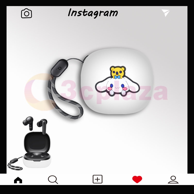 QIRG Case For Soundcore P20i/Soundcore R50i True Wireless Earbuds,Soft Protective, Silicone Case Cover With Keychain& Lanyard(Blue) | Best Price UAE | Dubai, Abu Dhabi - View #9