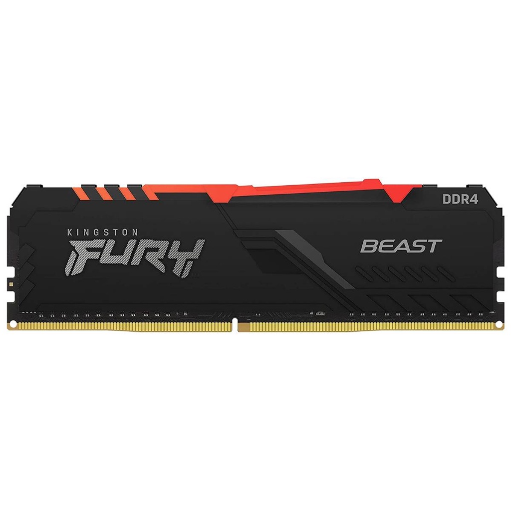 Memória Gamer Fury Beast 16GB DDR4 CL16 DIMM Kingston