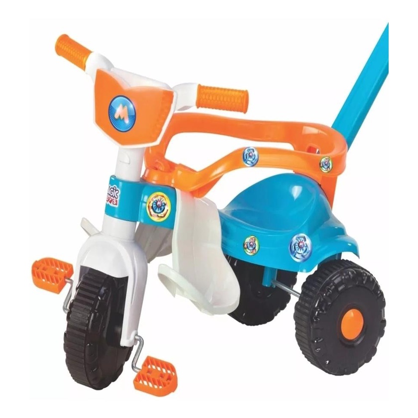 Velotrol Triciclo Motoca Motinha Tico Tico Infantil - Glumi