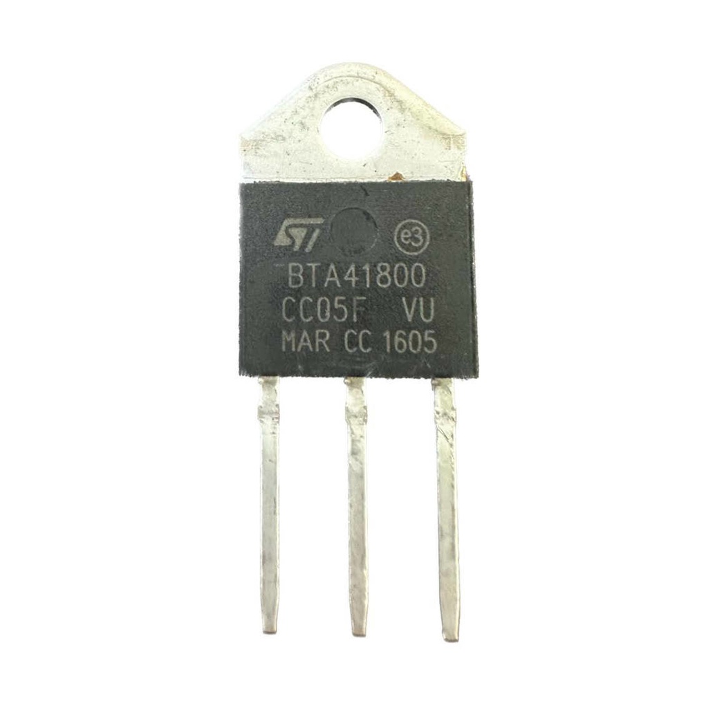 5x BTA41-800B Triac – ST Microelectronics – 40A 800V – TOP-3L – BTA41800