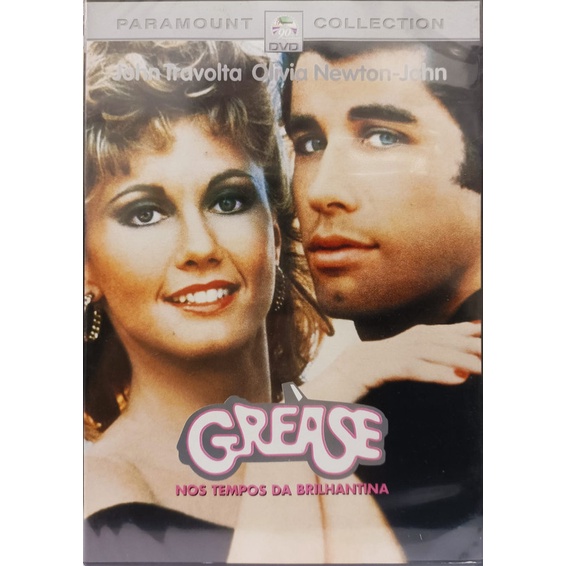 Dvd Grease - John Travolta Olivia Newton-John | Shopee Brasil