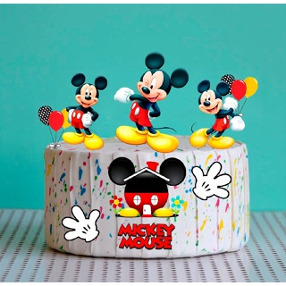 Topo de bolo Mickey Mouse Monte Você Mesmo