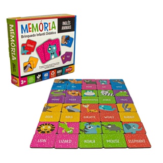 MEMORIA INGLES ANIMAIS ZASTRAS (de 2 a 4) (SELO)
