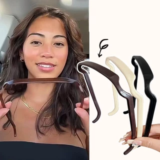 Óculos De Sol Moda Invisível Hair Hoop Cabelo Encaracolado Fita De Grossa Para Homens Plástica Mulheres
