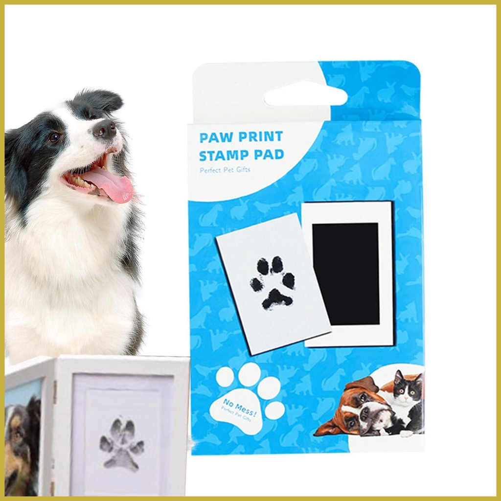 Paw Print Ink Pads DIY Keepsake Pawprint Maker Clean Touch Kit De