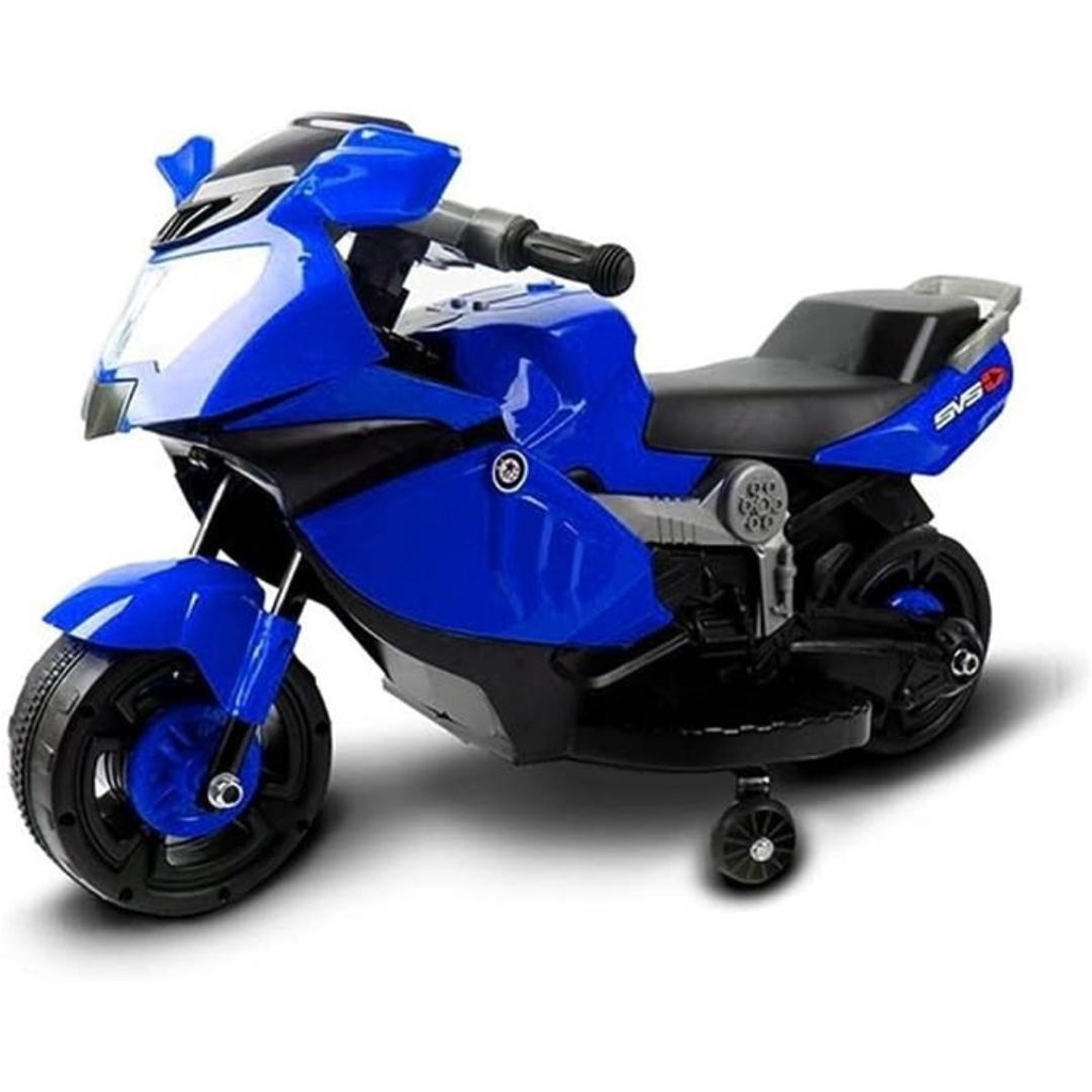 Mini Moto Cross Elétrica Infantil BW083AZ - Azul