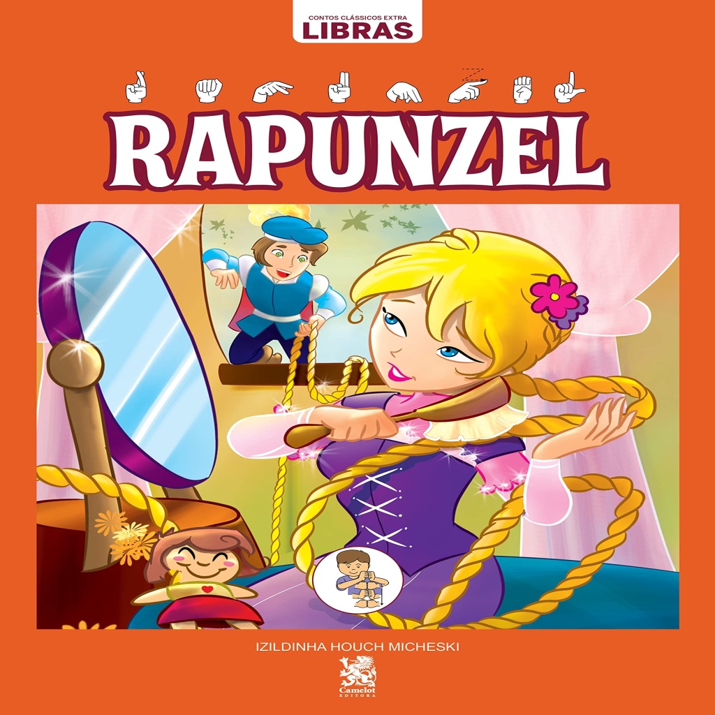 Livro Infantil Quebra Cabeça Rapunzel Editora Online