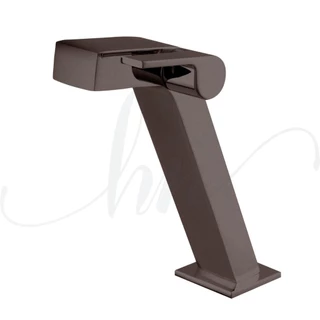 Torneira de Pia para Banheiro Trend Luxo Aço Corten ¼ de Volta