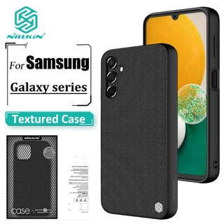 Capa De Nylon Nillkin Texturedo Para Telefone Samsung Galaxy A54 A53 A24 A14 A73 A33 5G Traseira De Fibra À Prova De Choque