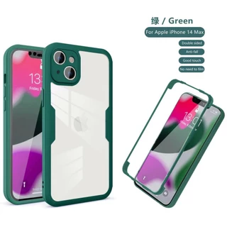 Capa Protetora 360 Com Tudo Incluído Adequada Para iPhone14Promax Iphone Transparente13/12/11