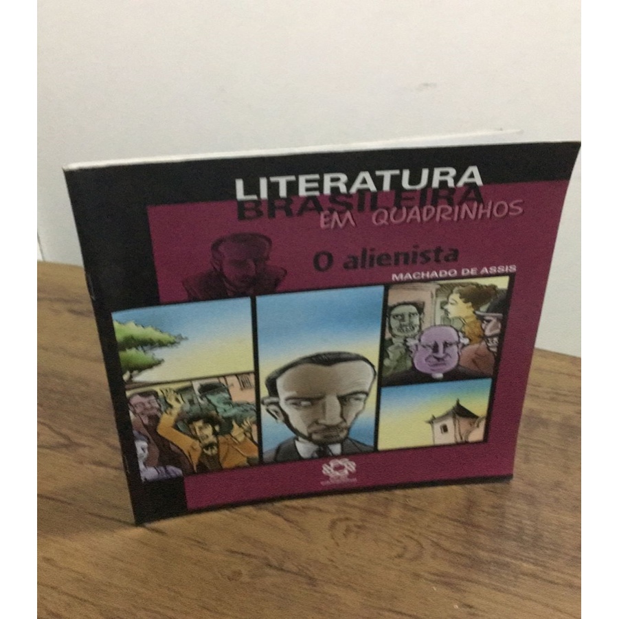 O Alienista - Literatura Brasileira em Quadrinhos autor Machado de ...