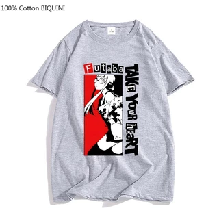 Camiseta Persona 5 Anime Take You Heart Futaba