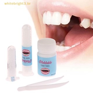 Kit De Reparo Temporário Saudável De Dentes Lacunas Dentárias Falsos Cola Sólida Adesivo De Dentadura .