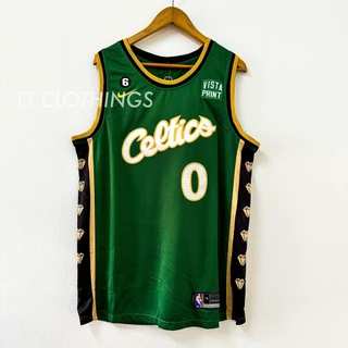 Celtics Jersey Buckdan Laki Jason Tatum Baju Plus Tamanho Lakers 2024 Novo