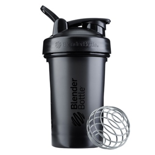 BlenderBottle 20oz Mantra Glass Shaker Bottle Rose Pink 