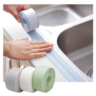 Fita Autoadesiva Impermeavel Vedaçao Multiuso Cozinha Parede Pia Banheiro Casa Reparo Decoraçao 3m em Oferta na Shopee