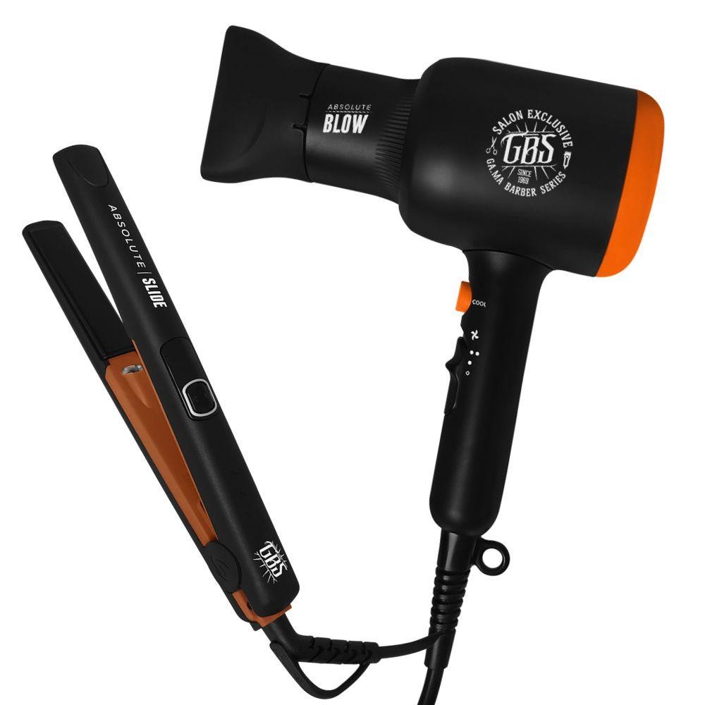 Kit Gbs Secador de Cabelo Blow e Prancha Slide 127V