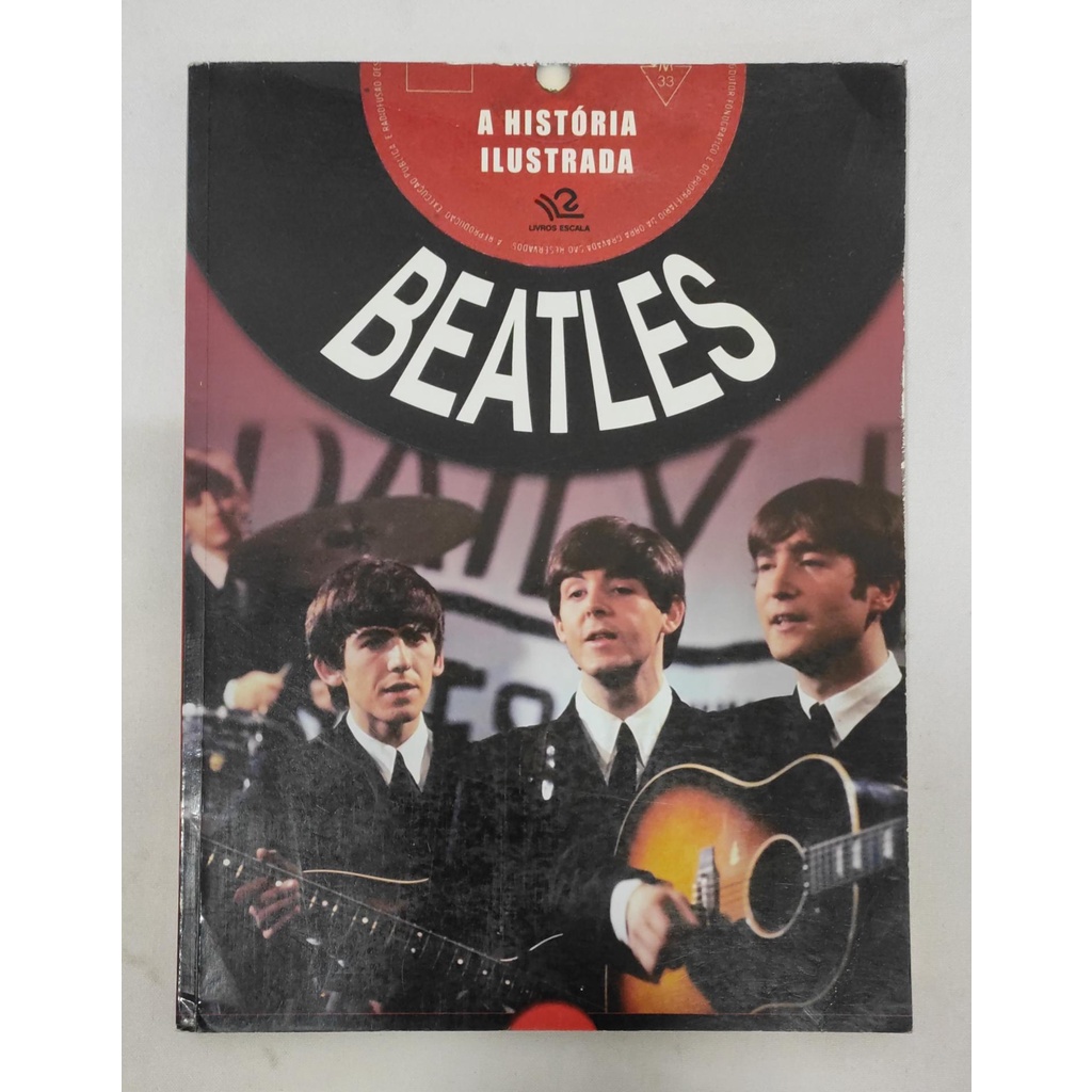 Livro A História Ilustrada dos Beatles, de Gareth Thomas