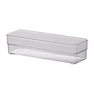 Organizador Diamond Acrilico transparente liso 22,5 x 7,5 x 5,2 cm Cristal 935 Paramount