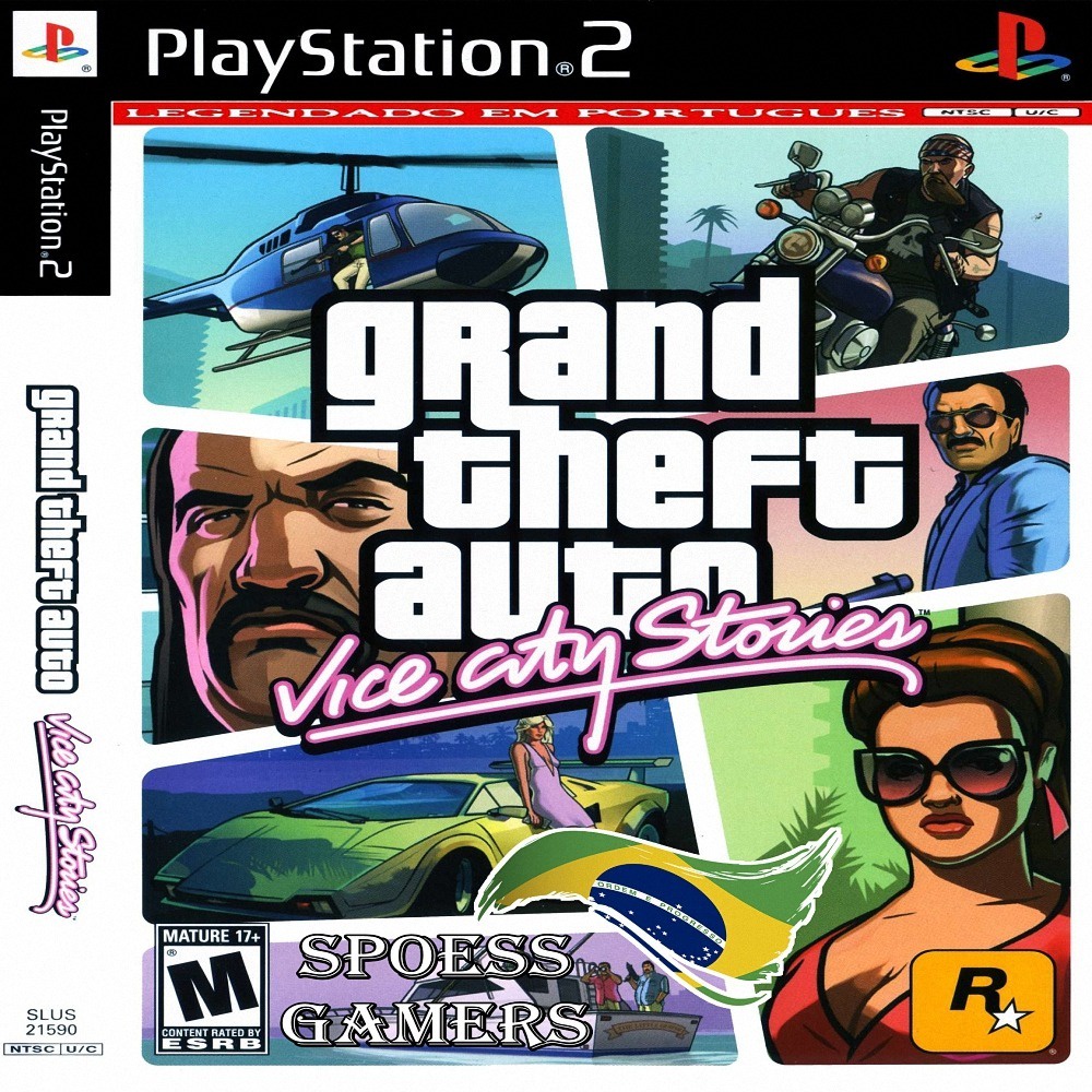 Jogo Ps 2 Gta Vice City Stories Grand Theft Auto Portugues | Shopee Brasil