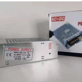 Mini Fonte Comeia Chaveada 10A 12V 120W Cftv Fita Led Som Bivolt Marisa em Oferta na Shopee