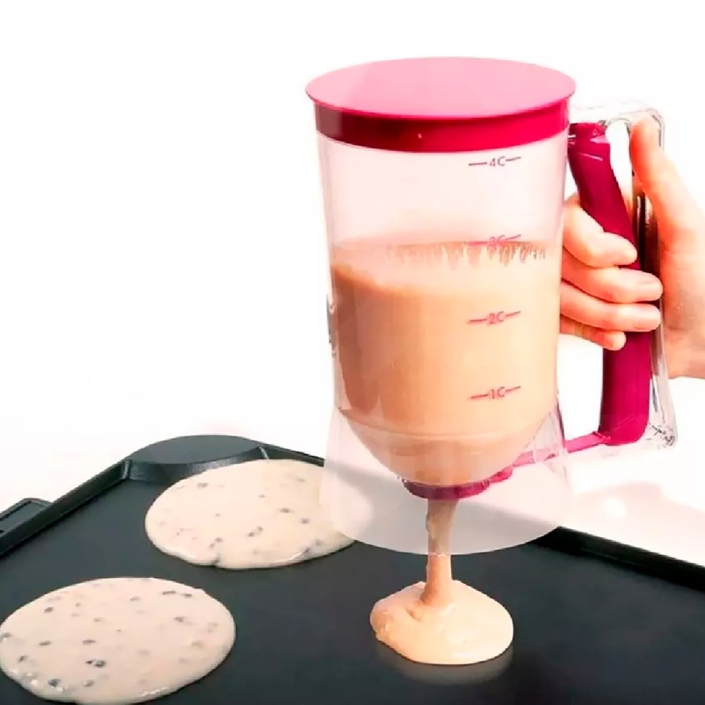 Dispenser Dosador De Massas Profissional e Formas Cupcake Panquecas Bolo