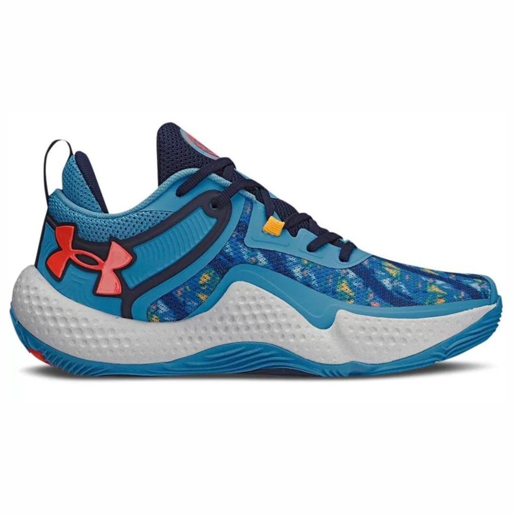 Tenis Under Armour Dagger Masculino Azul Basquete Treinos Basket Academia Corrida  Caminhada