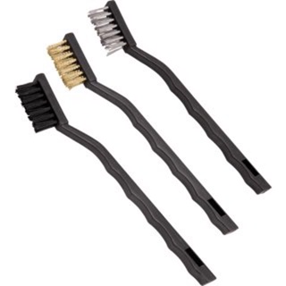 JOGO DE ESCOVAS MANUAIS LATÃO/INOX/NYLON (3PÇS) VONDER