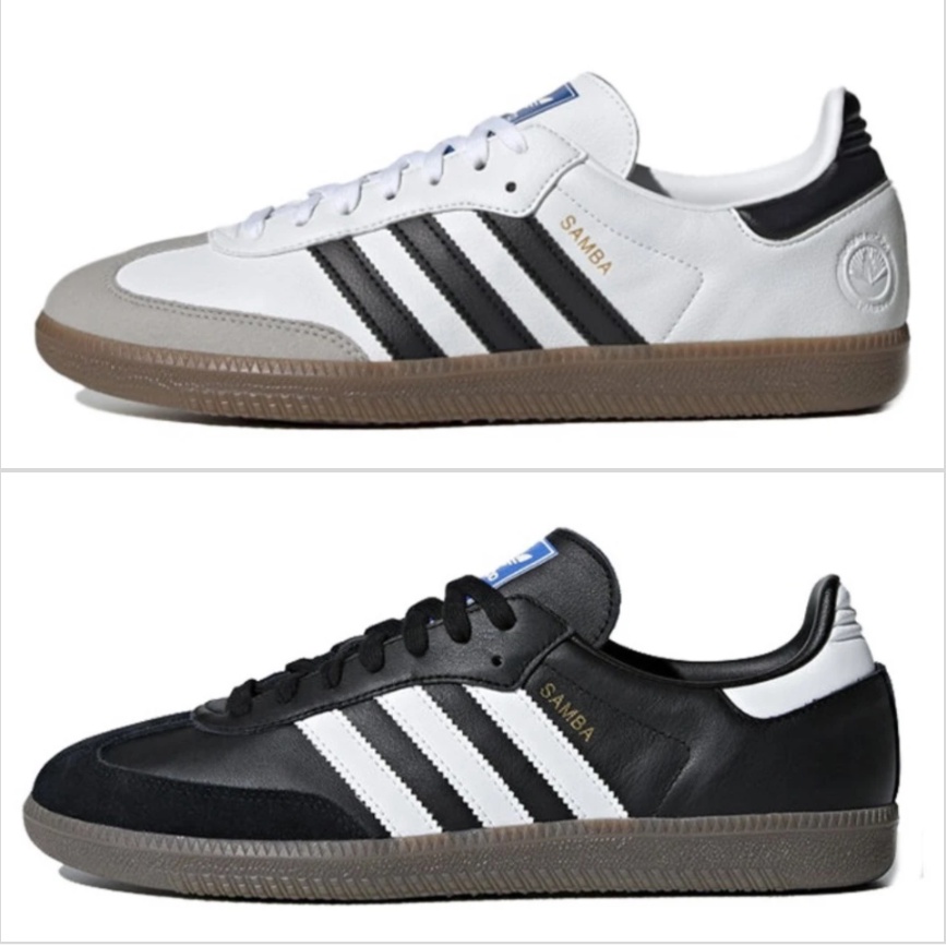 Tênis SAMBA OG De Alta Qualidade Para Homens E Mulheres Branco Preto Casual Low-Top