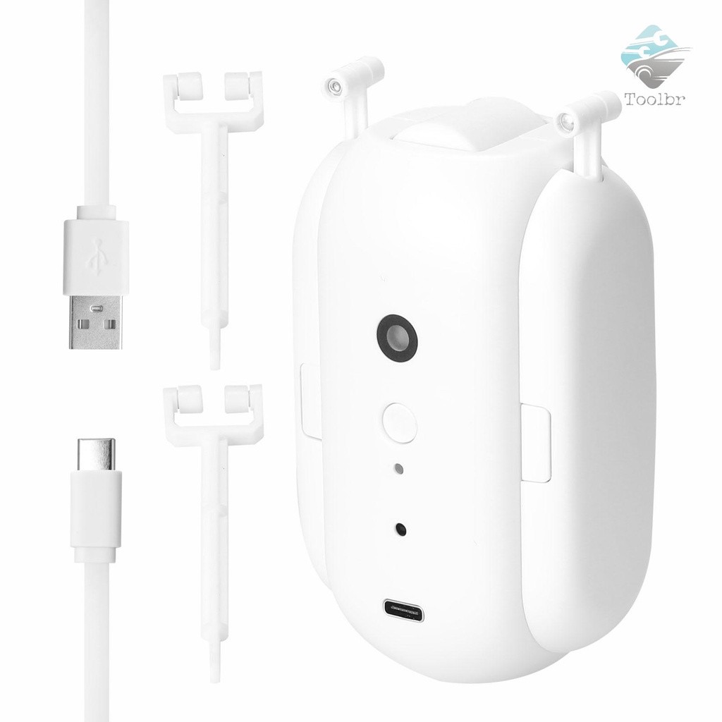 [Toolgo] 1pc Tuya Smart Curtain Motor BT Voice Control Switch Robô Cortina Elétrica APP Timer Setup Compatível Com Alexa