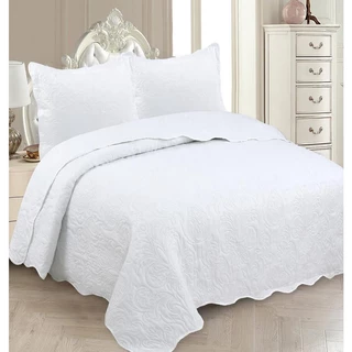Kit Colcha Cobre Leito Cama Queen Bouti Floral 3 Pecas