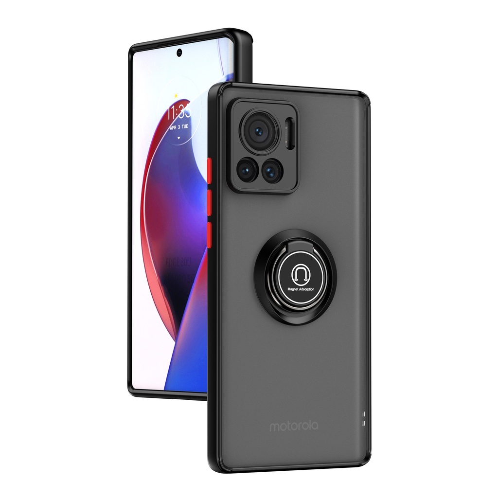 Capa Anti Impacto Anel Magnetico Para Moto Edge 30 Ultra