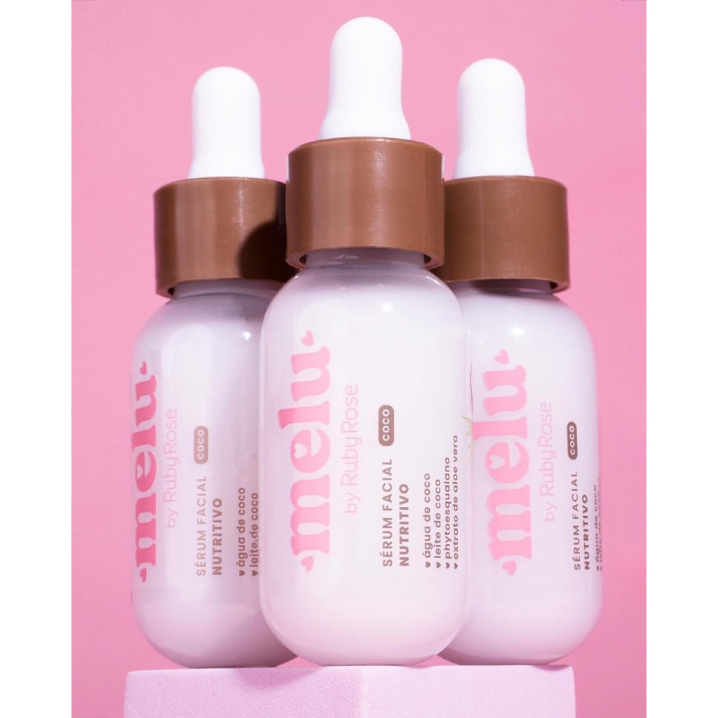 Serum Facial Nutritivo Coco Ruby Rose by Melu | Shopee Brasil