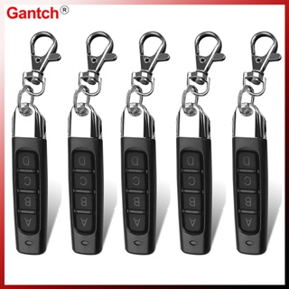 5PCS Duplicador De Controle Remoto 433MHz 433.92MHz metal Plástico 4 Chaves Clone Baterias Multifuncionais Controlador De Porta De Garagem