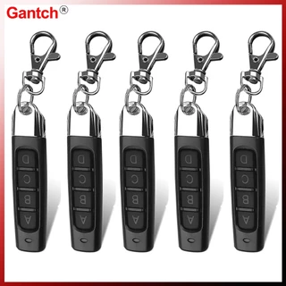 5PCS Duplicador De Controle Remoto 433MHz 433.92MHz metal Plástico 4 Chaves Clone Baterias Multifuncionais Controlador De Porta De Garagem